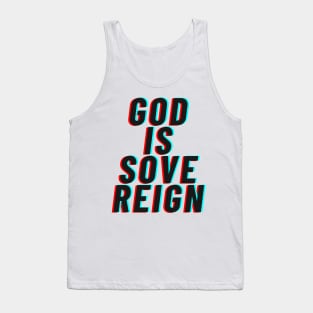 God is Sovereign Tank Top